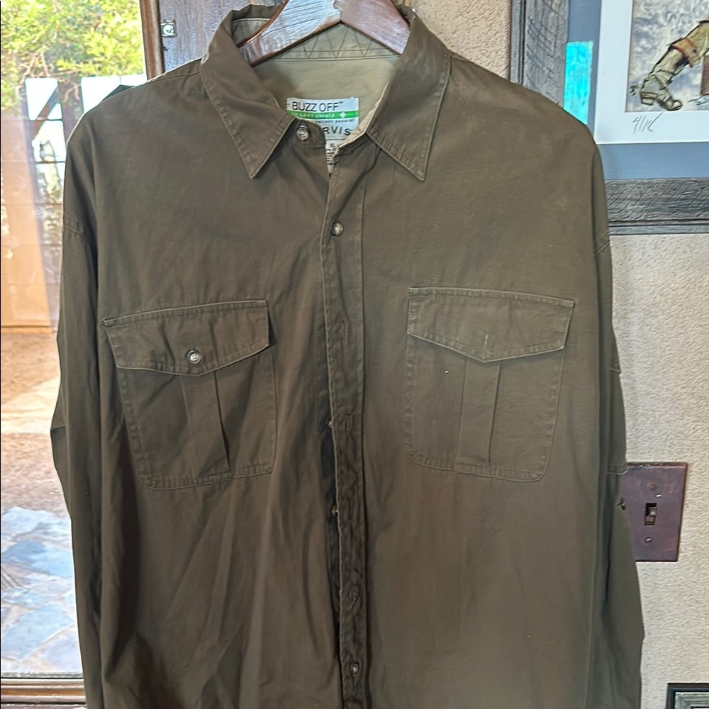 Orvis buzz off insect repellent shirt